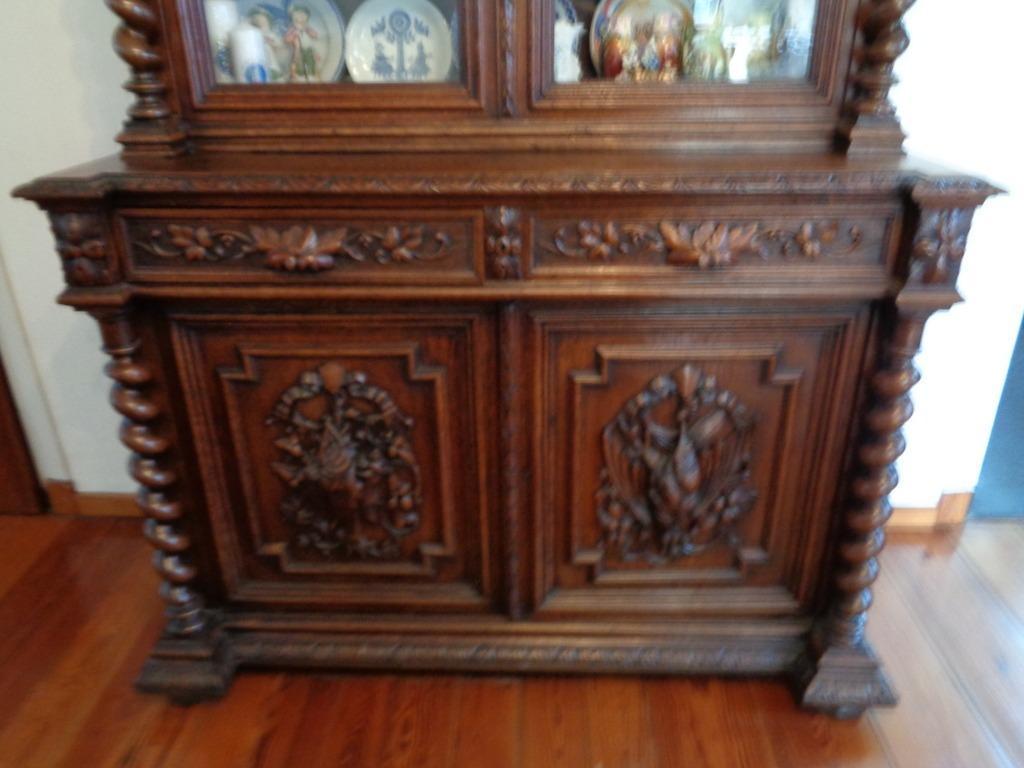 Jachtkast vitrinekast periode 1850 / 1900