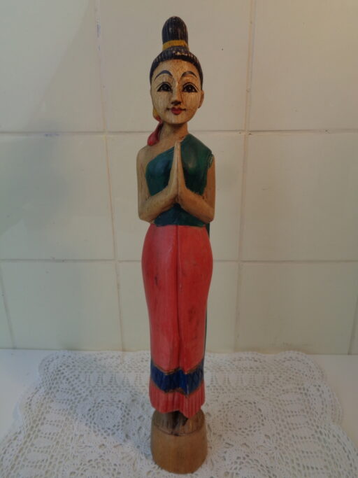 Houten Boeddha beeld