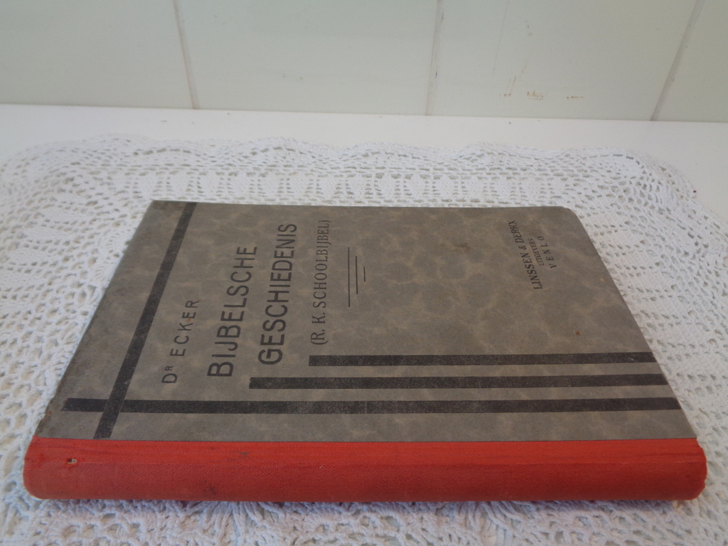 Bijbelsche geschiedenis door Dr Ecker 1922