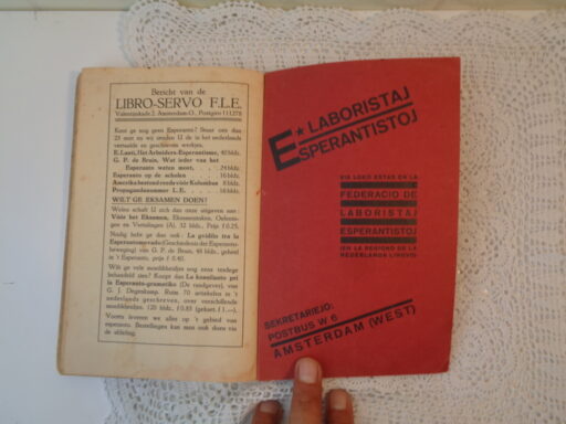 Nia Lernolibro Esperanto door Jac. Lem Jr 1932