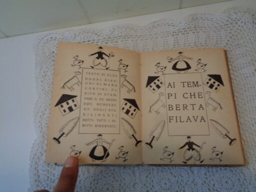 La Bibliotechina, Ai tempi che berta filava 1935