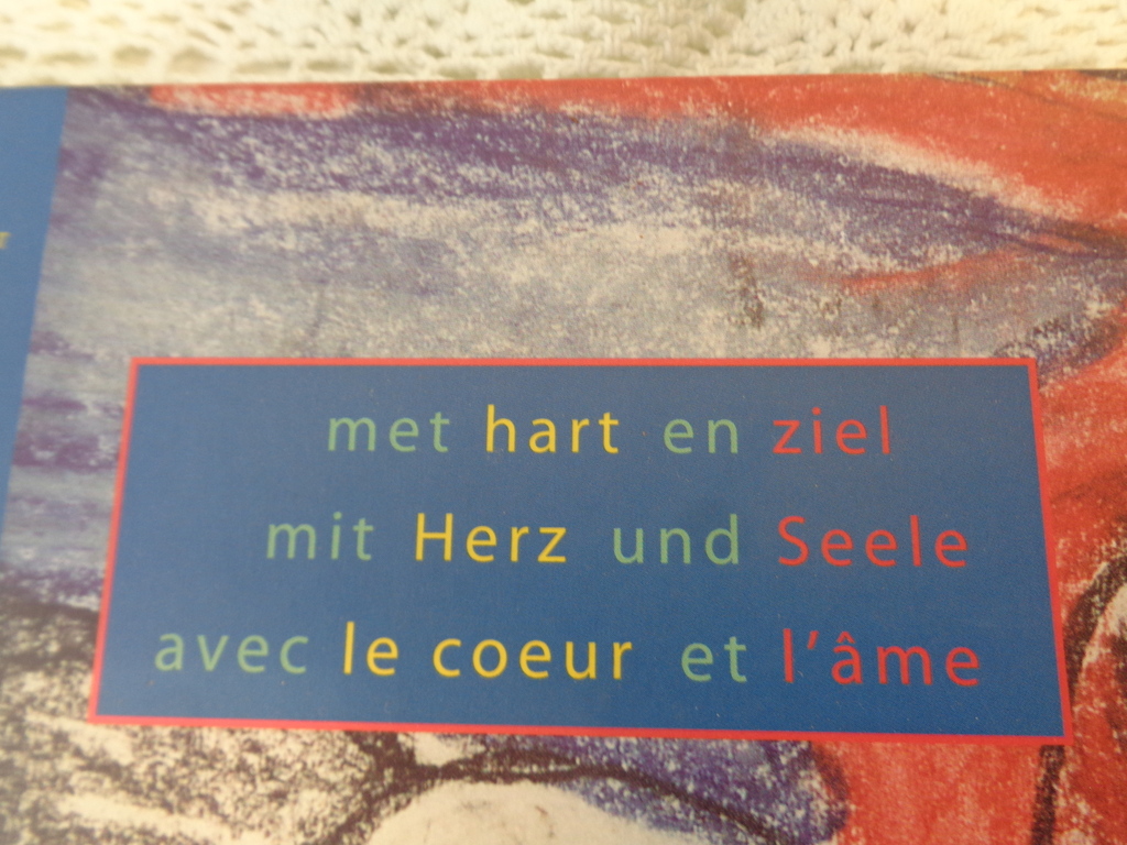 Kunstboek Met hart en ziel Mitt herz und seele