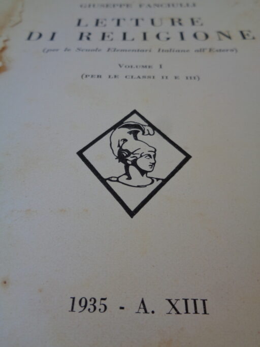 Giuseppe Fanciulli Letture di Religione 1935