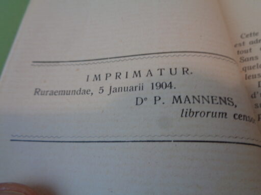 Histoire du Cricific Miraculeux Wijck-Maestricht uit 1904