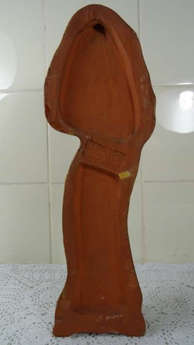 Mariabeeld Tegelsche keramiek handwerk