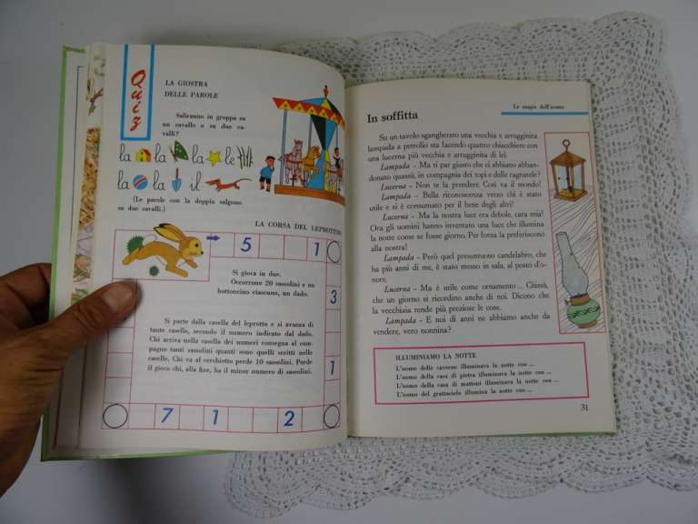 Italiaans schoolboek 1968 Cose nuove