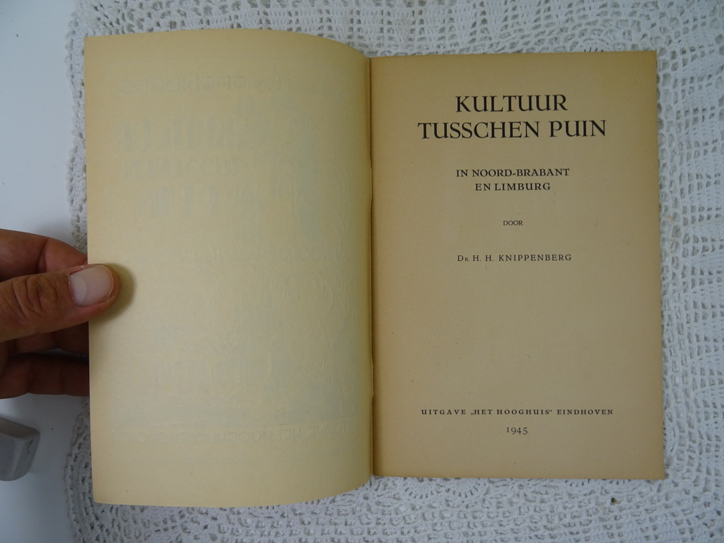 Kultuur tusschen puin Dr. H. H. Knippenberg 1945 - Afbeelding 4