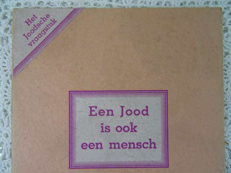 Alternative view of Een Jood is ook een mensch G-G-G No 522