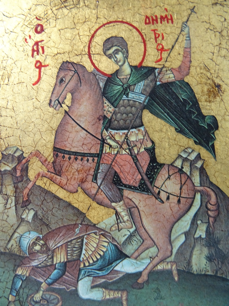 Imponerend icoon Sint Dionysius - Afbeelding 4