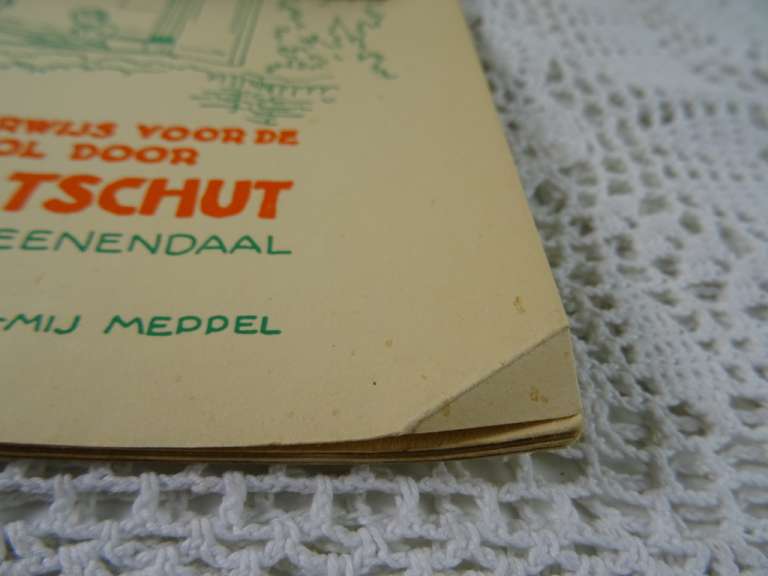 Schoolboekjes Willem Wiltschut Zon en leven uit 1941 en 1942