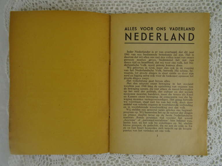 Alternative view of Alles voor ons vaderland Nederland Arnold Meijer