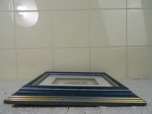 Ingelijste prent in fraaie lijst