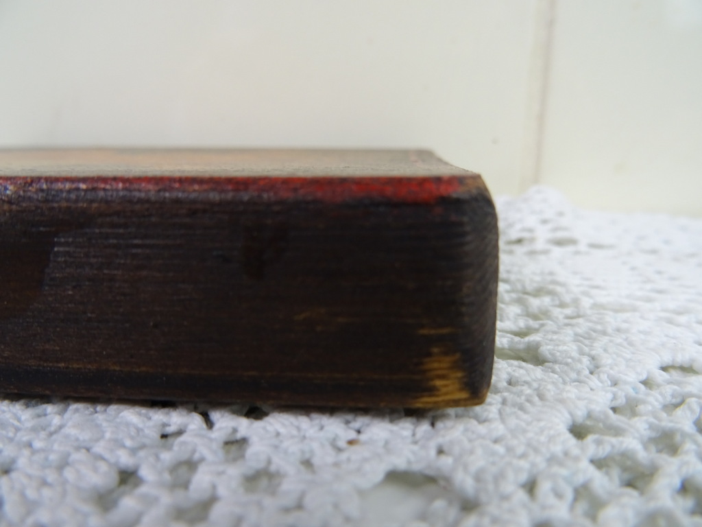 Houten icoon Christus op troon