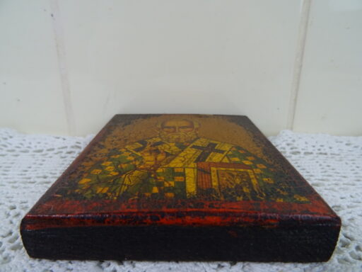 Houten icoon Saint Nicholas