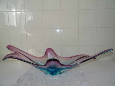 Schitterende glazen Murano schaal