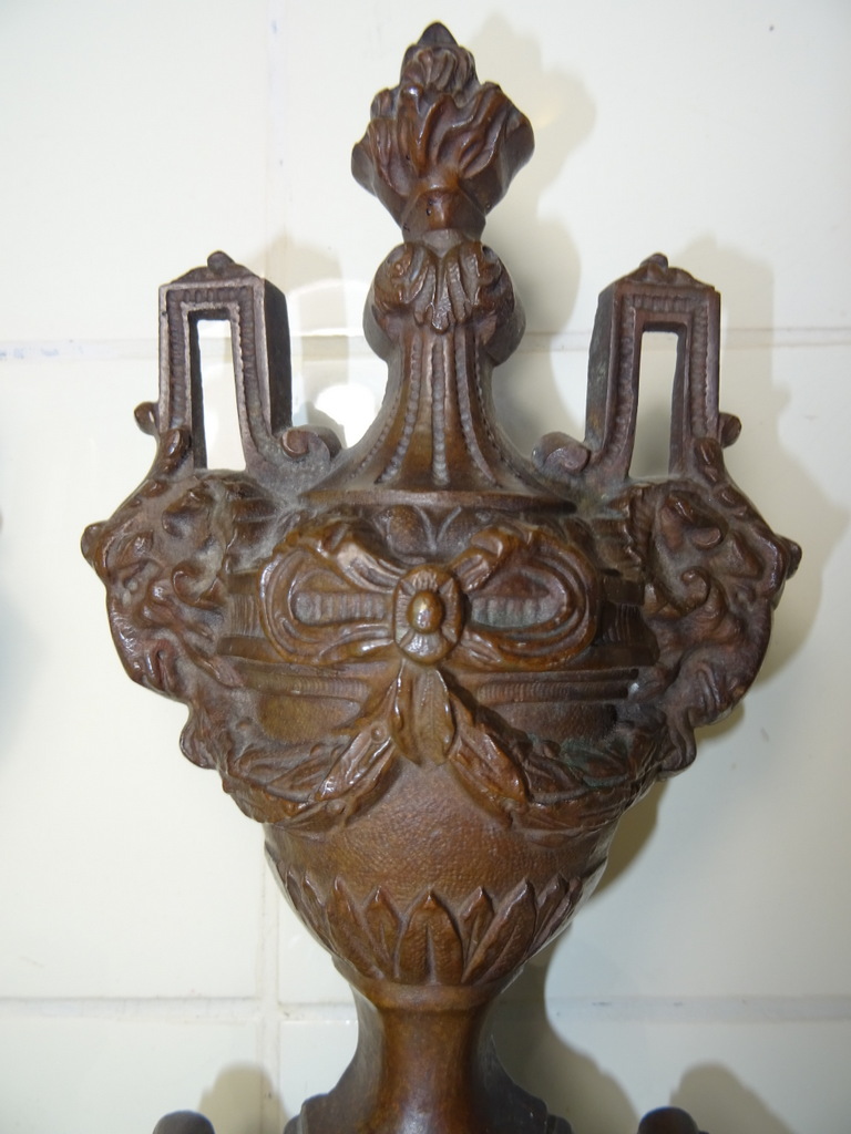 Twee fraaie sierornamenten Neo Barok 1840 - 1880 - Afbeelding 5