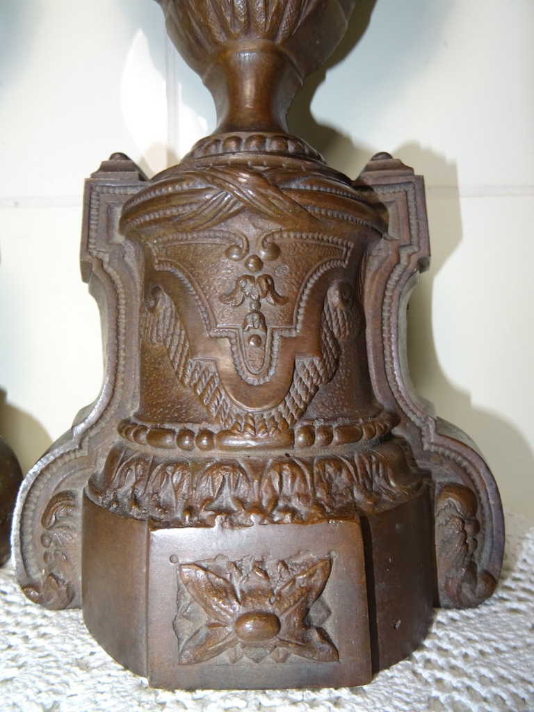 Twee fraaie sierornamenten Neo Barok 1840 - 1880 - Afbeelding 6