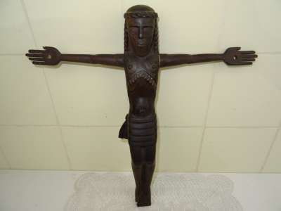 Antieke houten Corpus Christi