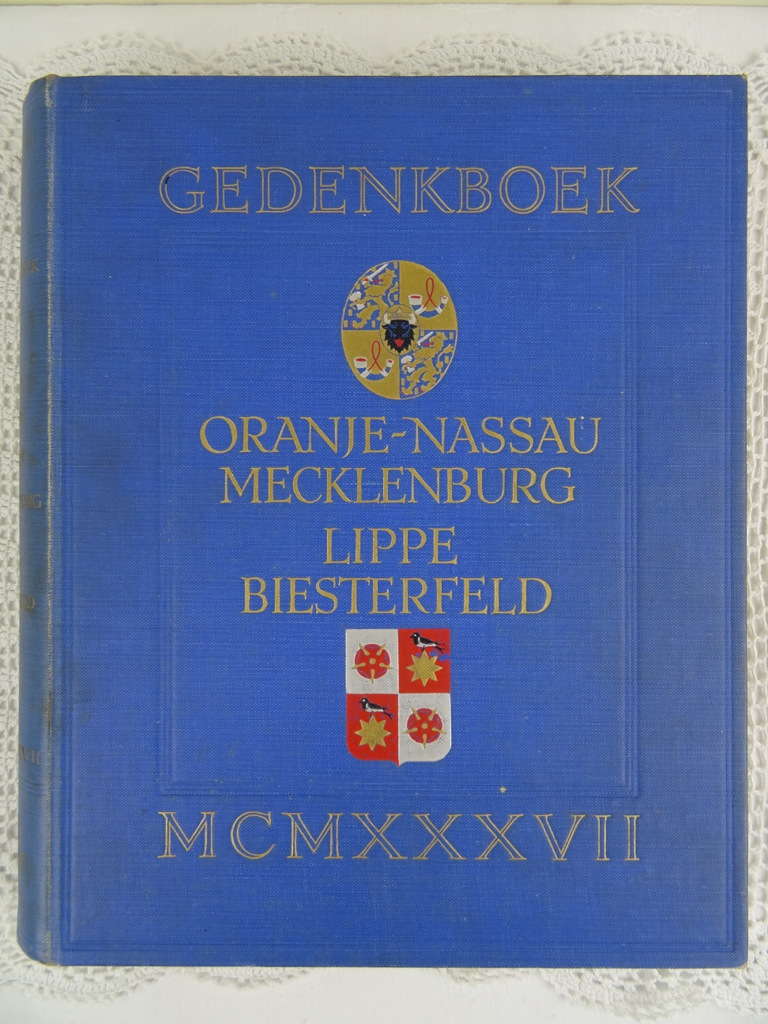 Gedenkboek Koninklijk huwelijk 1937