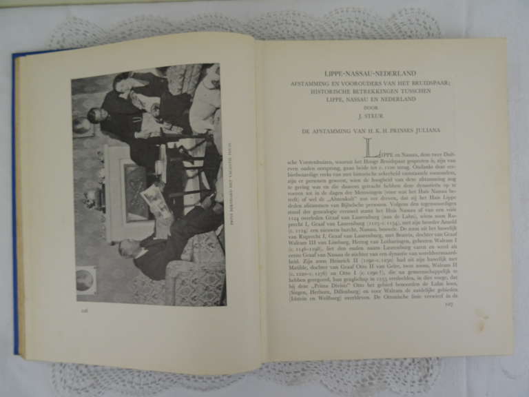 Gedenkboek Koninklijk huwelijk 1937