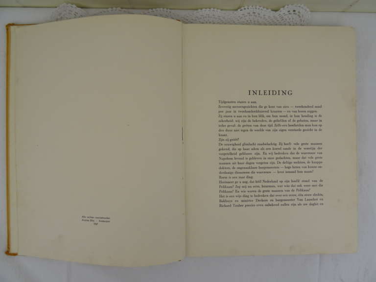 Tijdgenoten Mr. E. Elias 1937