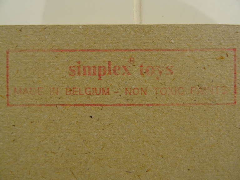 Vintage puzzel Simplex Toys Tita tovenaar