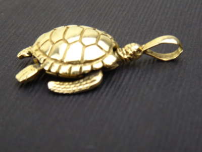Verguld gouden hanger schildpad