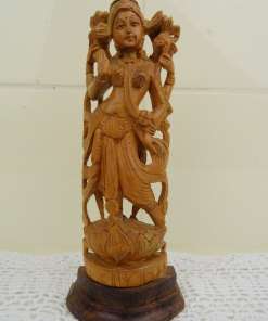 Antiek houten Pervati beeldje