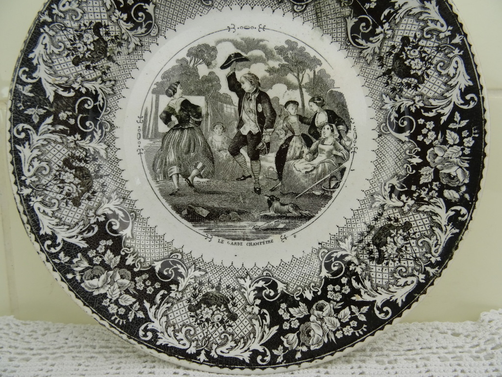 Bord Le garde champetre Société Céramique Maestricht - Afbeelding 5