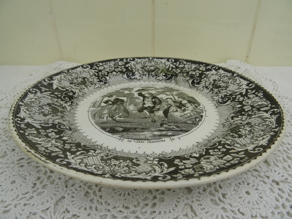 Bord Le garde champetre Société Céramique Maestricht - Afbeelding 9