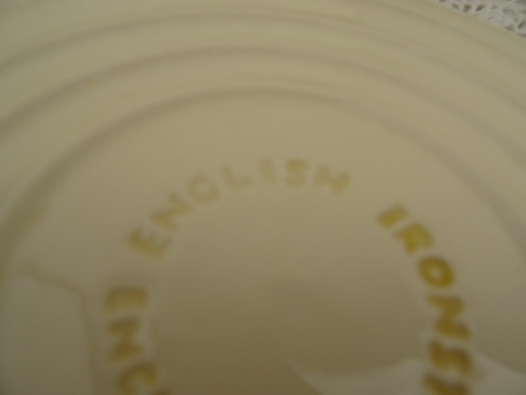 Drie antieke borden Ironstone England - Afbeelding 8