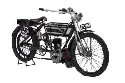 Antiek Lepper motorzadel