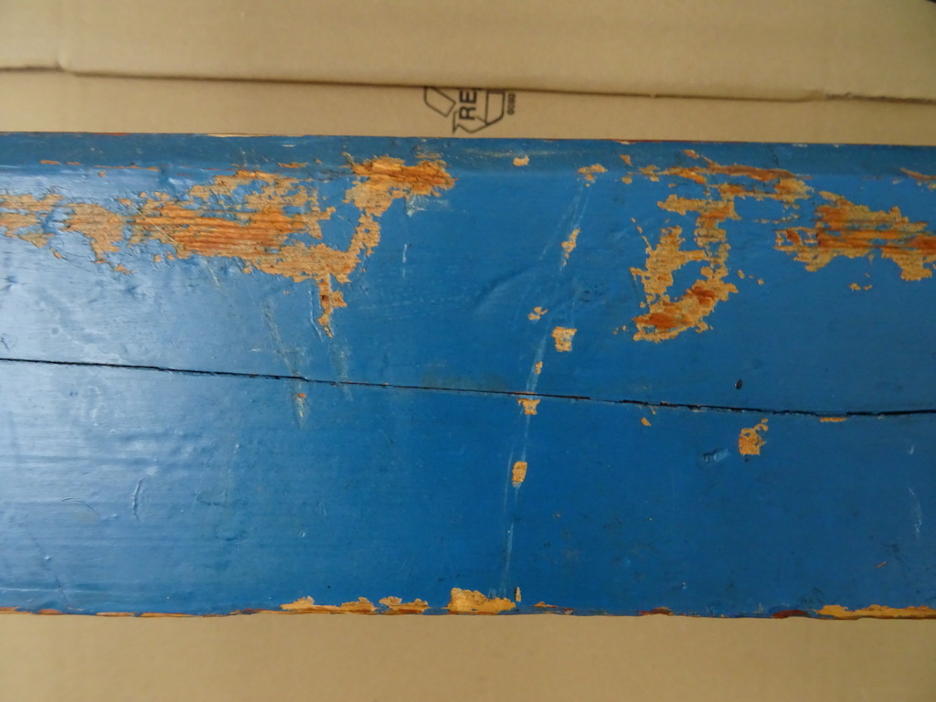 Antiek houten telraam uit school 151cm - Afbeelding 8