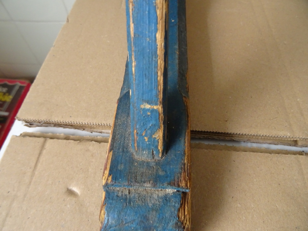 Antiek houten telraam uit school 151cm - Afbeelding 12