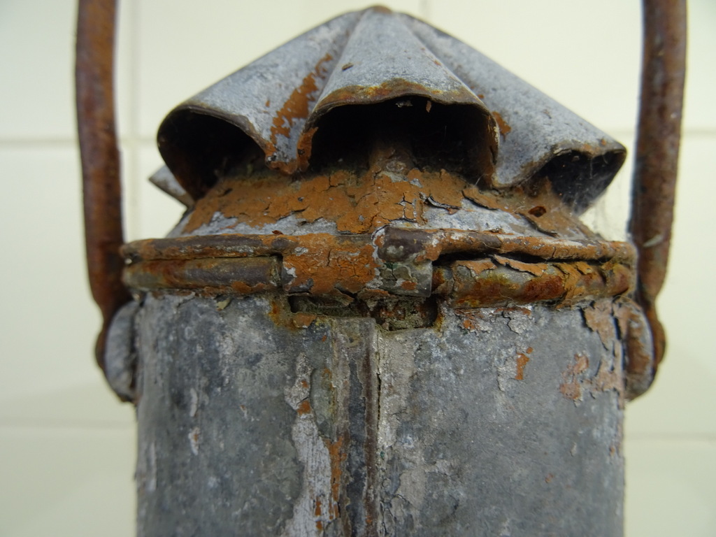 Enorme antieke scheepslamp - Afbeelding 21