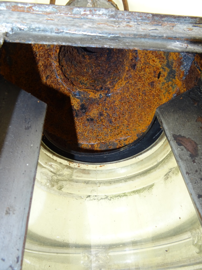 Enorme antieke scheepslamp - Afbeelding 27