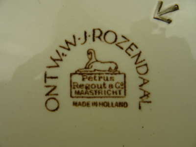 Wandbord Staatsmijnen 1902 1927