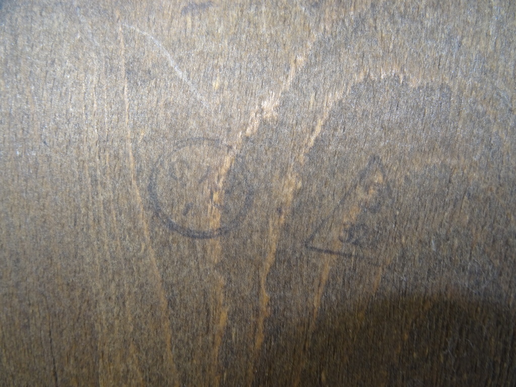 Vintage houten wijnrek Vintage houten wijnrek