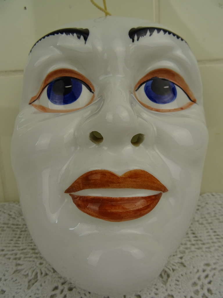 Prachtig porseleinen masker