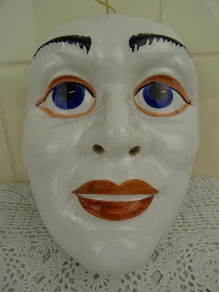 Prachtig porseleinen masker