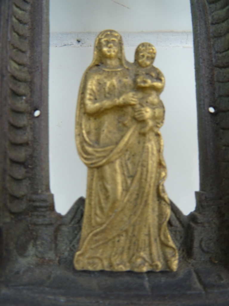 Antiek bronzen wijwatervat - Afbeelding 5