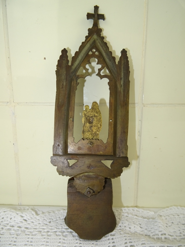 Antiek bronzen wijwatervat - Afbeelding 18