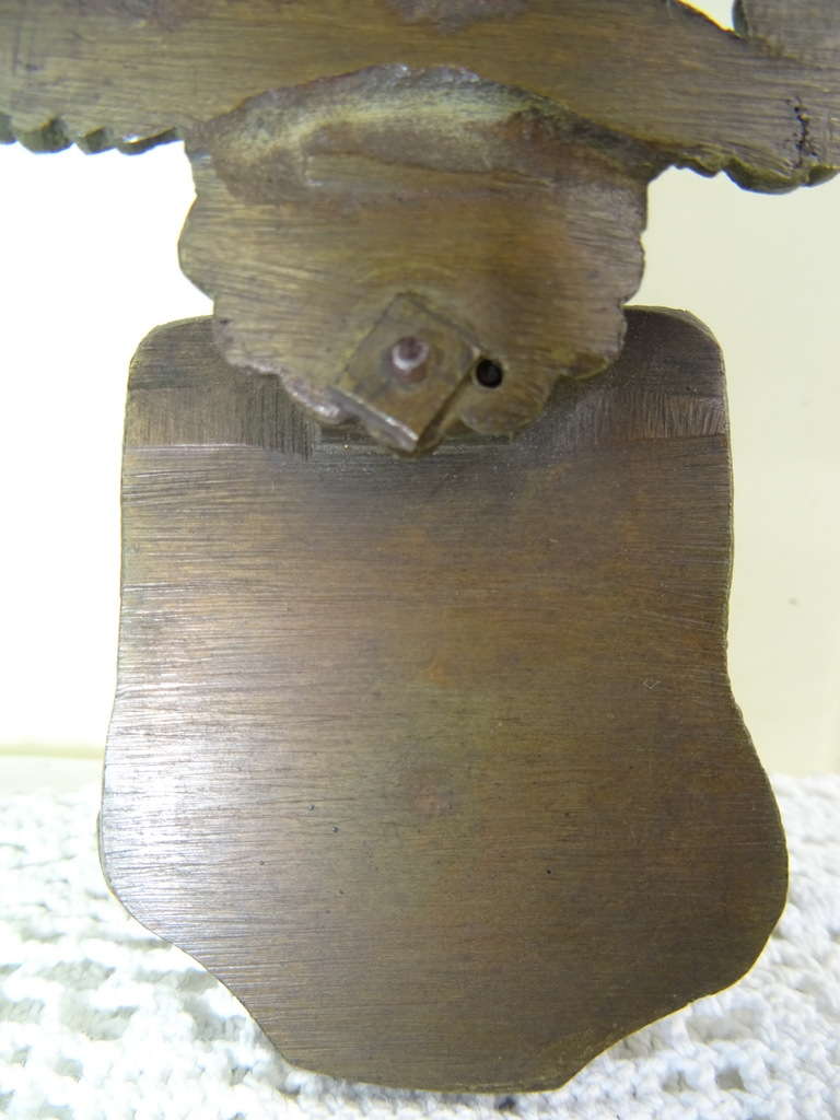 Antiek bronzen wijwatervat