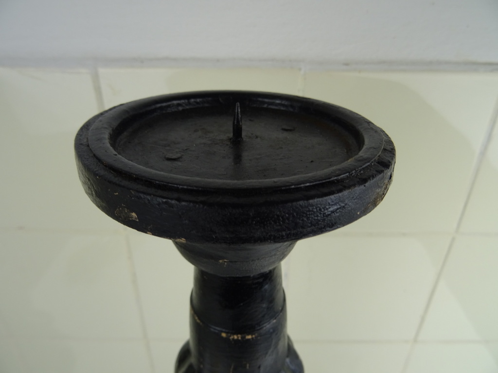 Set antieke houten kandelaars - Afbeelding 21