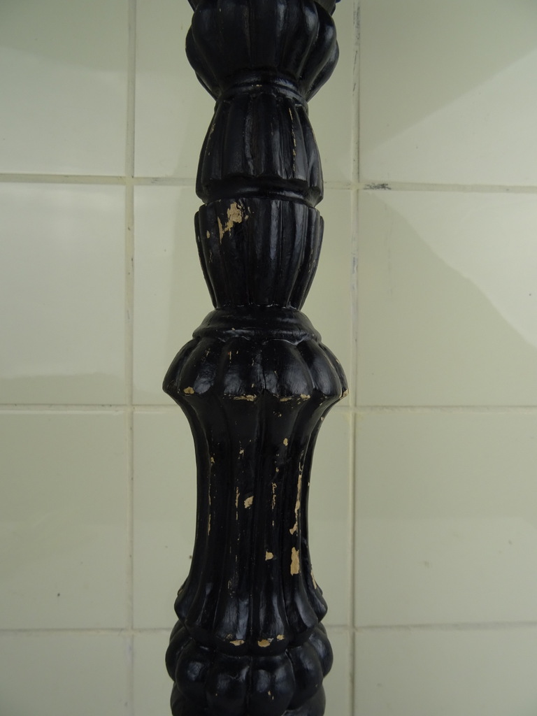 Set antieke houten kandelaars - Afbeelding 29