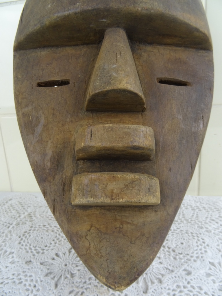 Imposant Afrikaans Salampasu masker - Afbeelding 4