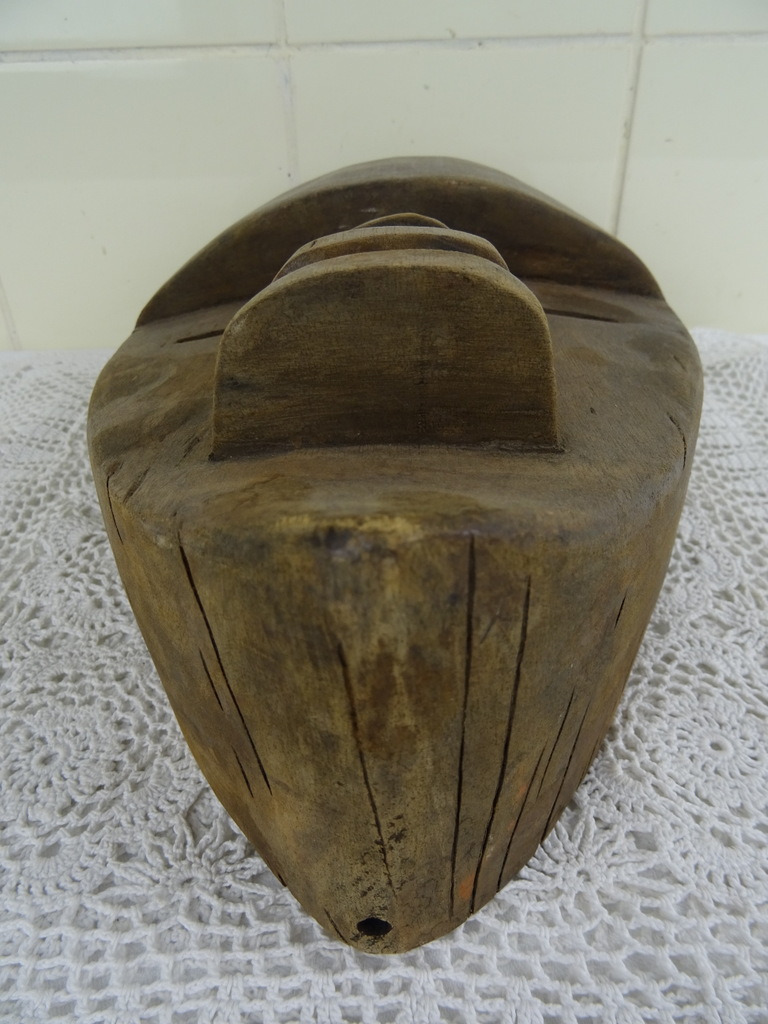 Imposant Afrikaans Salampasu masker - Afbeelding 5