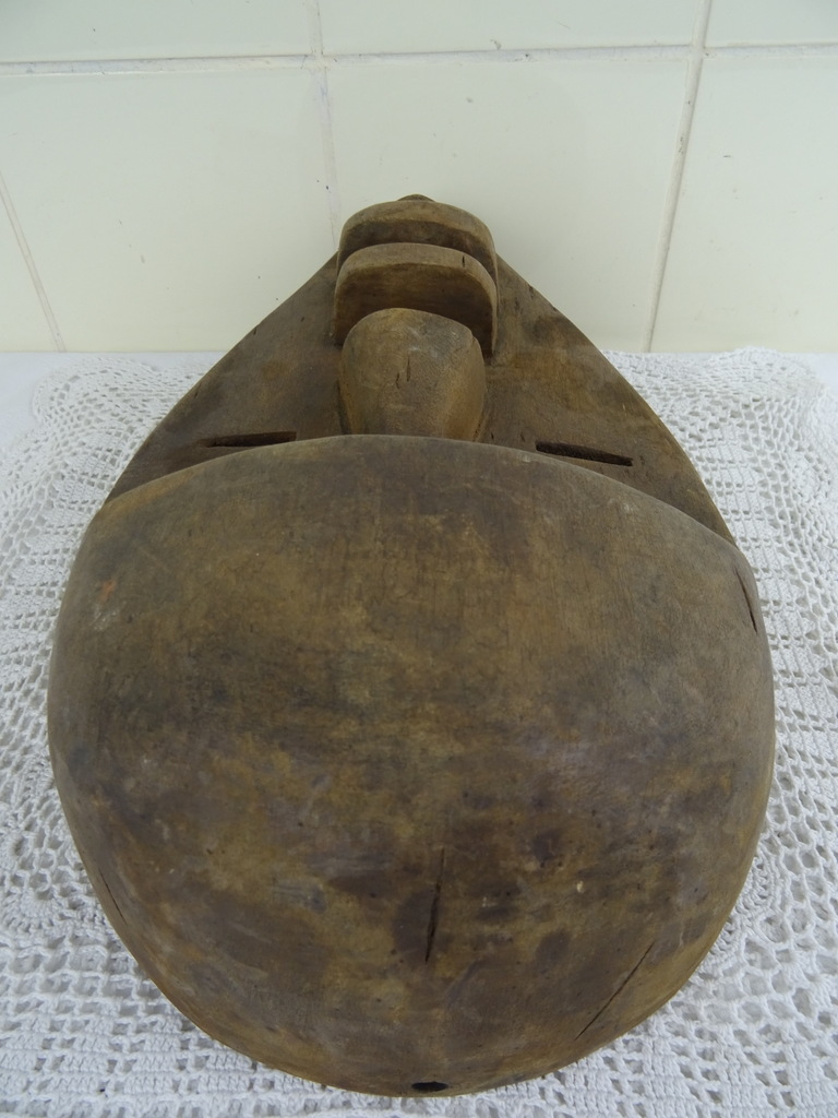 Imposant Afrikaans Salampasu masker - Afbeelding 13