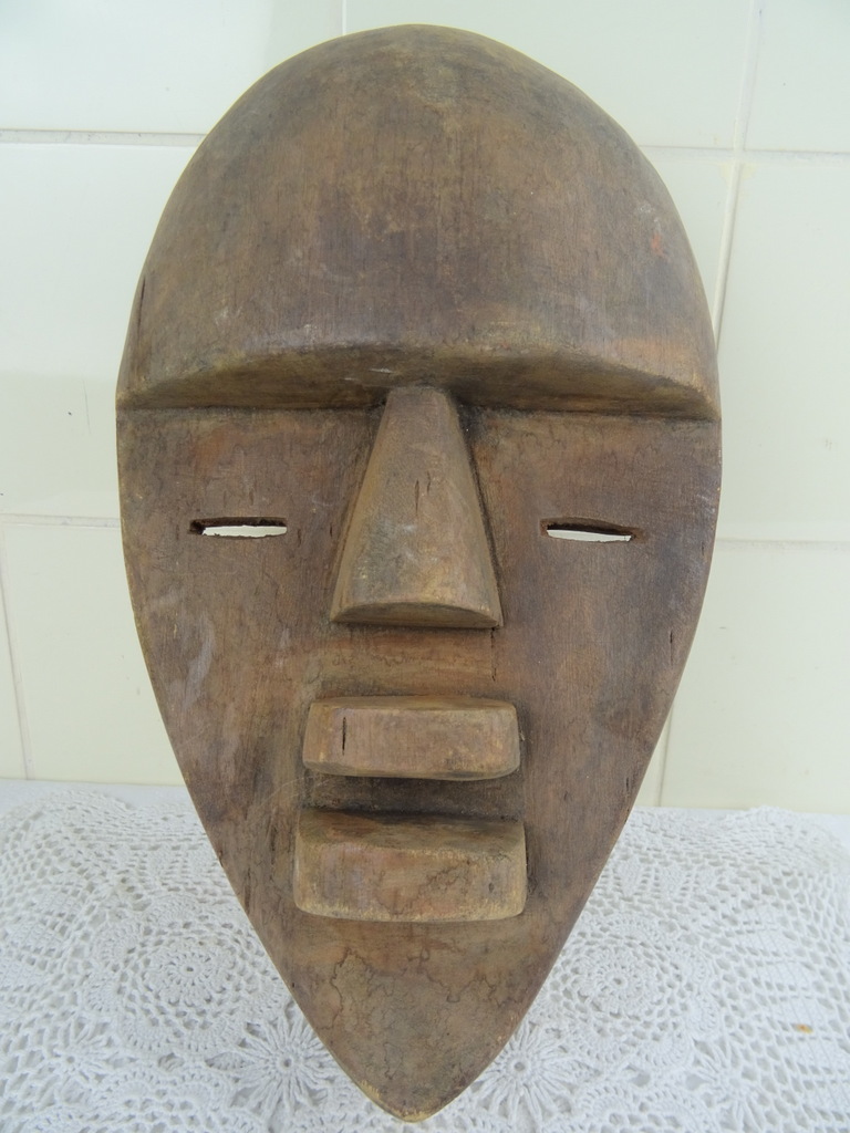 Imposant Afrikaans Salampasu masker - Afbeelding 17