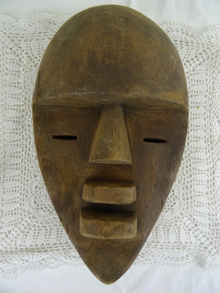 Imposant Afrikaans Salampasu masker - Afbeelding 18